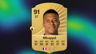 Kylian Mbappe overall rating in FC 26 (Image via EA Sports)